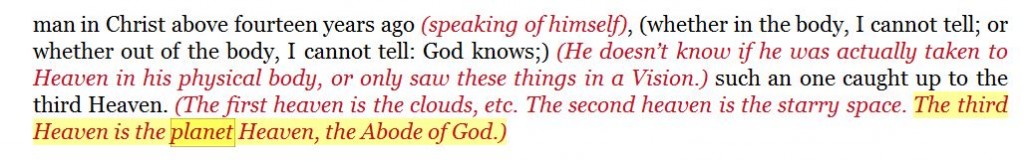 heaven is a planet, mormonism, Jimmy Swaggart Ministries
